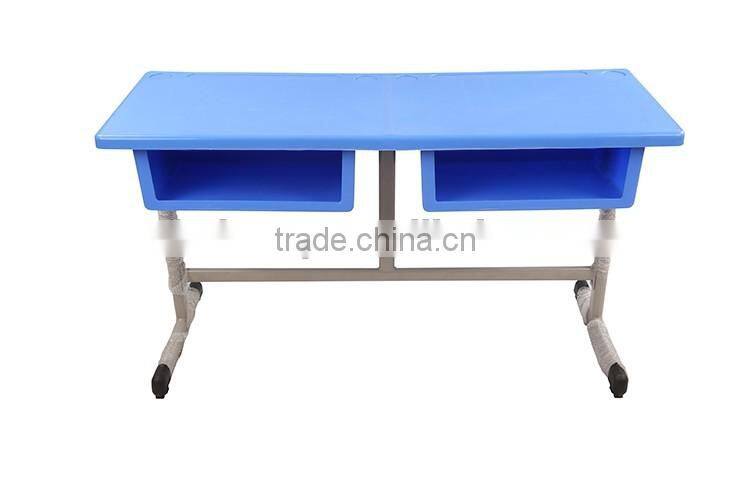 Student modern reading double seats school reading table