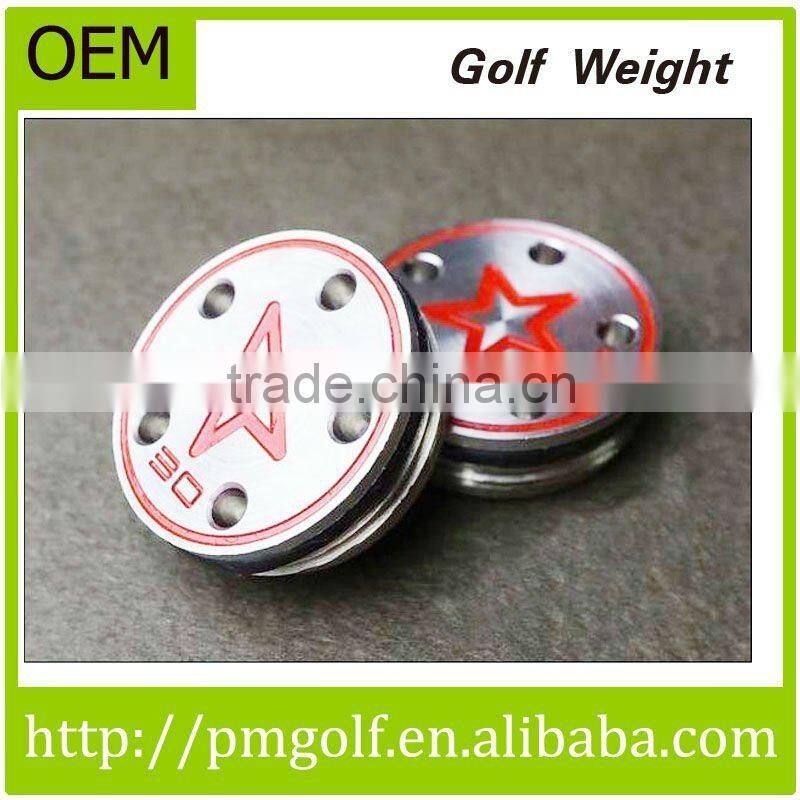 Hot Sale 25g 30g Star Golf Putter Weight