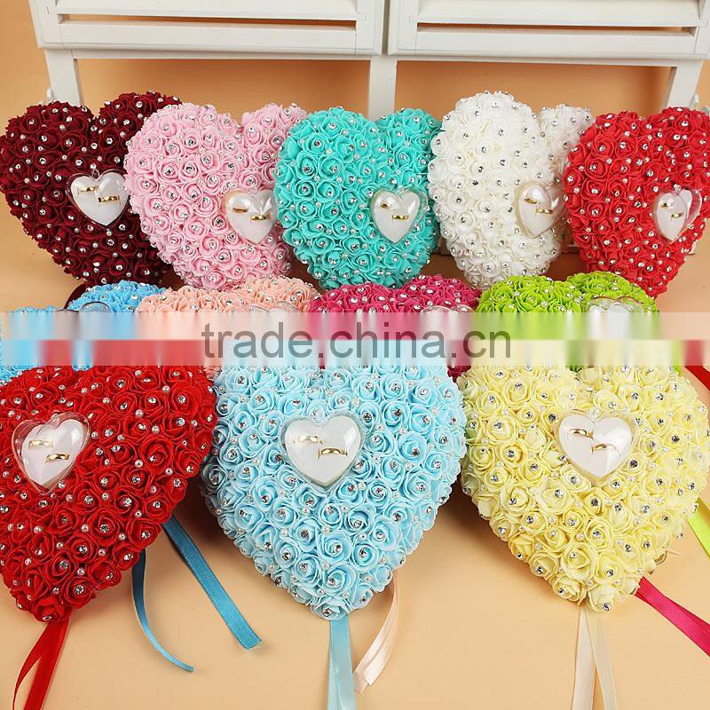 Fashion new desin handmade wedding ring boxes