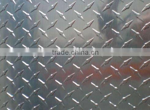 1.0-8.0mm five bars pattern aluminum sheet 3003