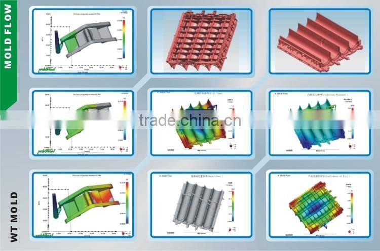 Hight quality transparent plastic mold making for candle shelf in china shenzhen