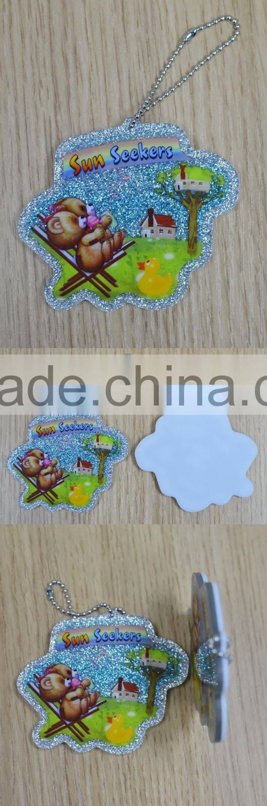 Populer Keychain, Fashion Crystal Turtle acrylic Keychain