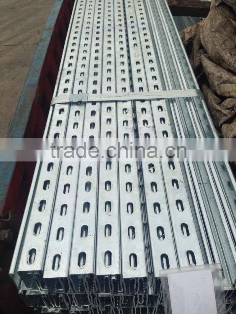 U Channel Size 30*30*3.0;40*40*4.0 /electric galvanised