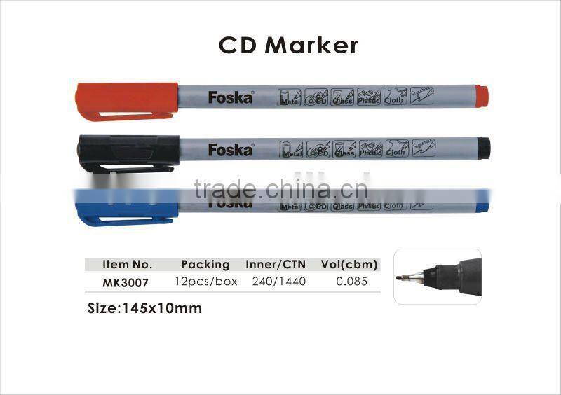 Hot Sale Good Quality Permanent Marker Pen/Stationery Permanent Marker