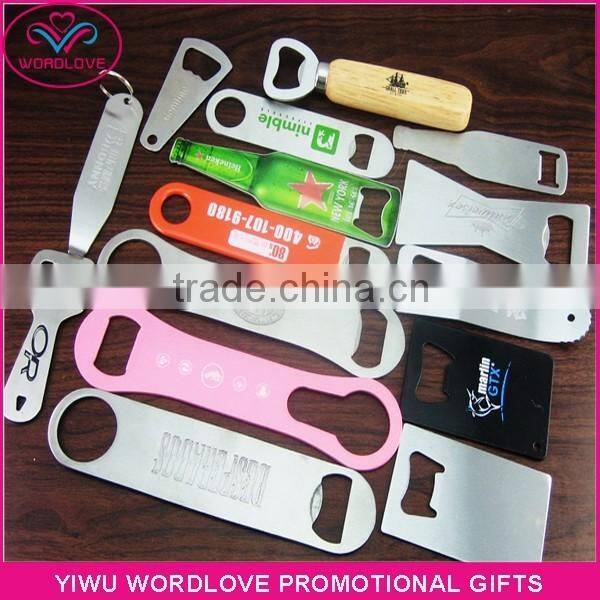 Branded Promotional Metal Bulk Beer Bottle Openers Keychain