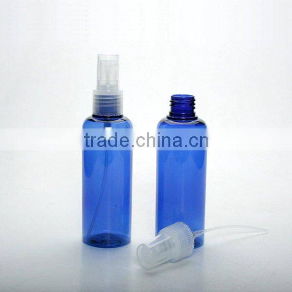 Spray cap PET bottle 150ml Blue Clear