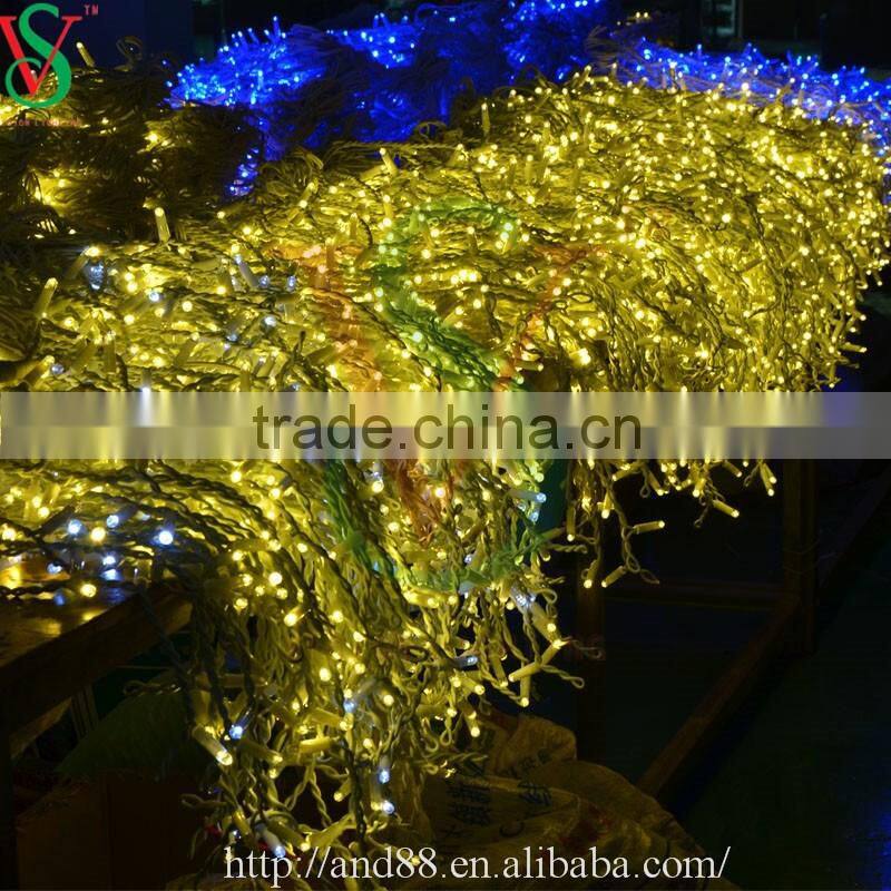 Waterproof christmas led fairy string light for outdoor decoration