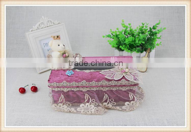 Beautiful single doll bear car tissue box