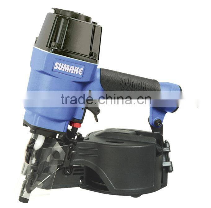 SUMAKE Adjustable Depth of Drive Construction Air Coil Nailer