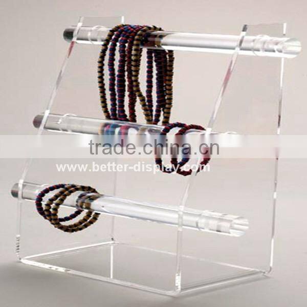 Custom plastic luxury acrylic jewelry display set counter