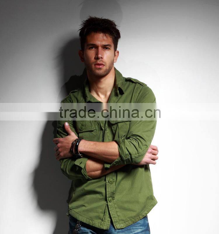 latest design cheap wholesale custom men long sleeve shirt manufacturer