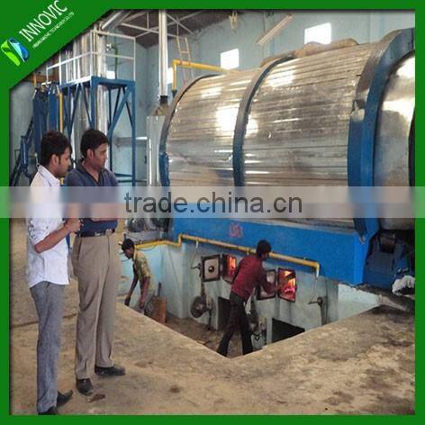 Low investment high profit waste tire pyrolysis equipment