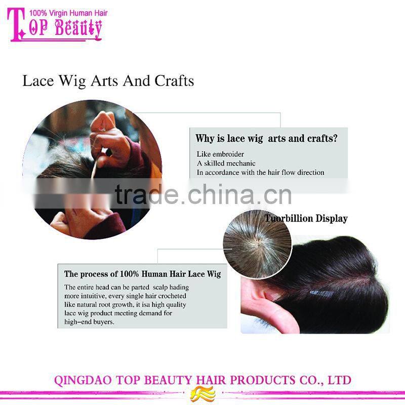 High Quality Full Hand Made Virgin European Hair Ombre Wig 1B/Burg Ombre Full Lace Wig