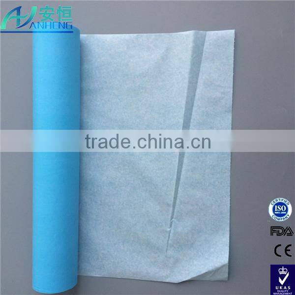 Chinese Disposable check rolls for Medical use from China/pe+paper product