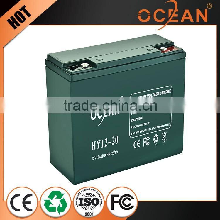 12V discharge fashional designed 20ah high quality OPZV battery