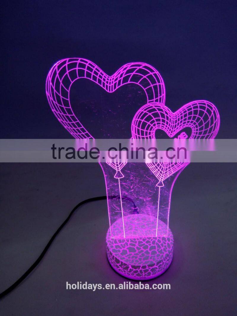 JM-3D04 Yiwu Jiumei 3D Led night light Projector