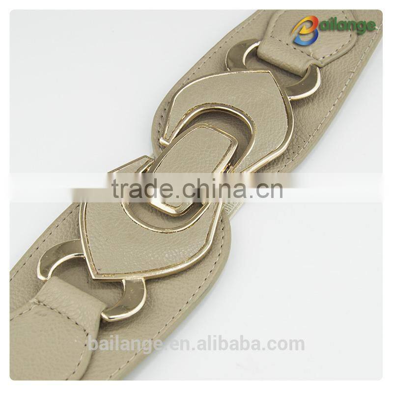 pop top wholesale woman safety slimming conveyor genuine leather beltt for lady dress decoration