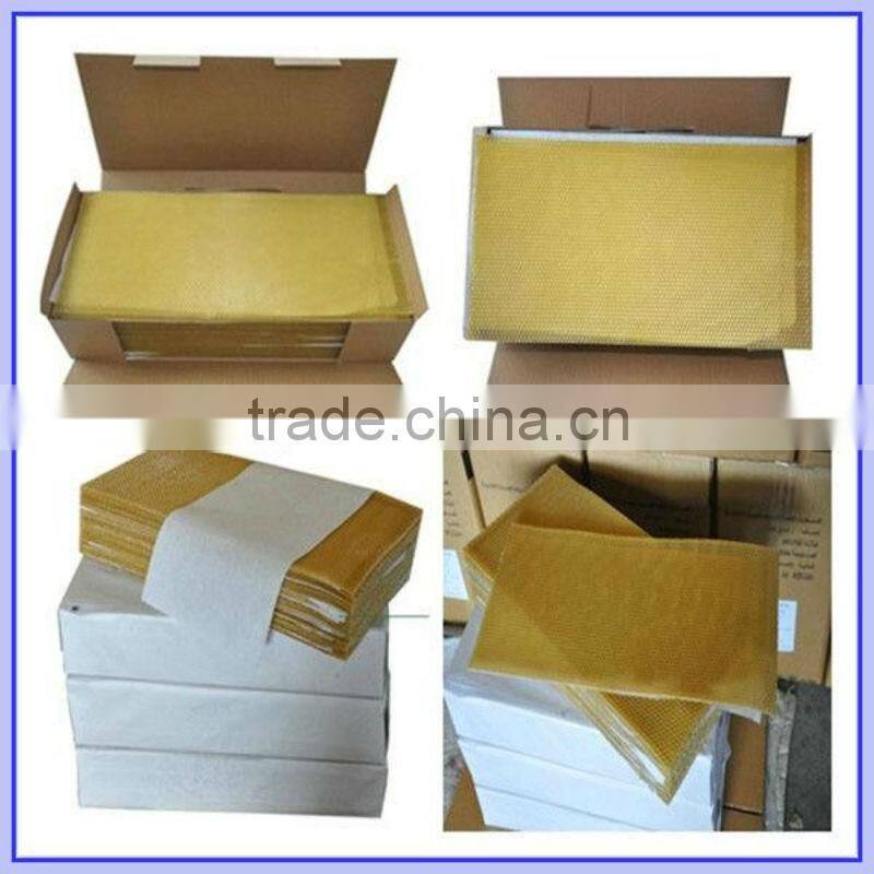 factory wholesale bee tools organic pure beeswax foundation sheet