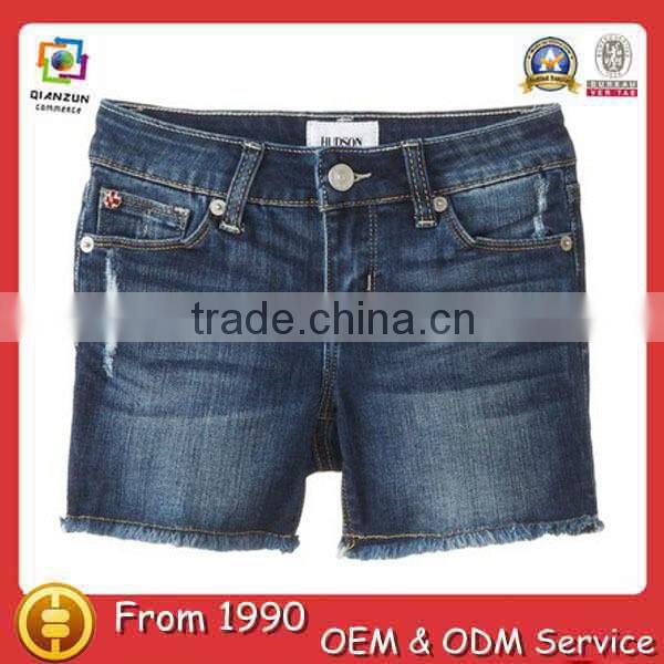 fashion wholesale cheap 100% jean shorts pants