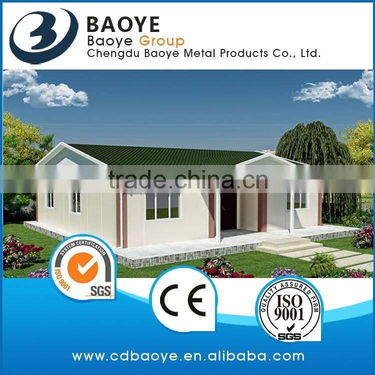 Cheap prefab house for government project