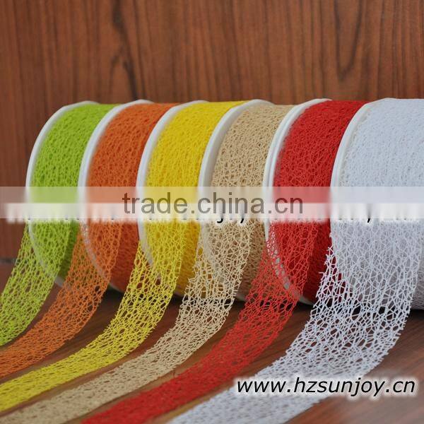 China wholesale christmas mesh ribbon