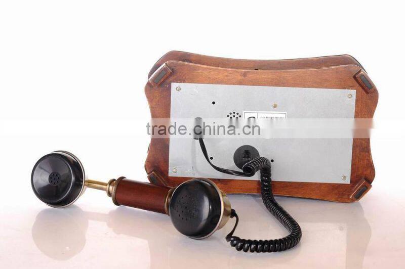 High Quality Classic Wood Caller ID Phone Cheap Hotel Telephone, Hotel Room Telephone