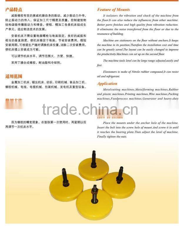 machine anti-vibration mounts