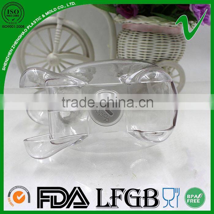 clear high quality empty wholesale toy bottle with free sample