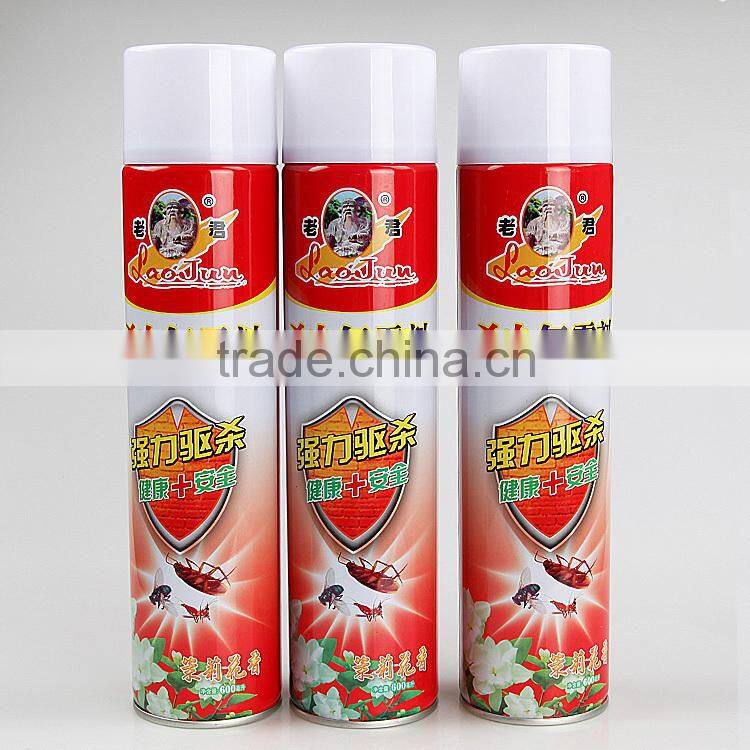 LAOJUN oil base cheap aerosol insecticide