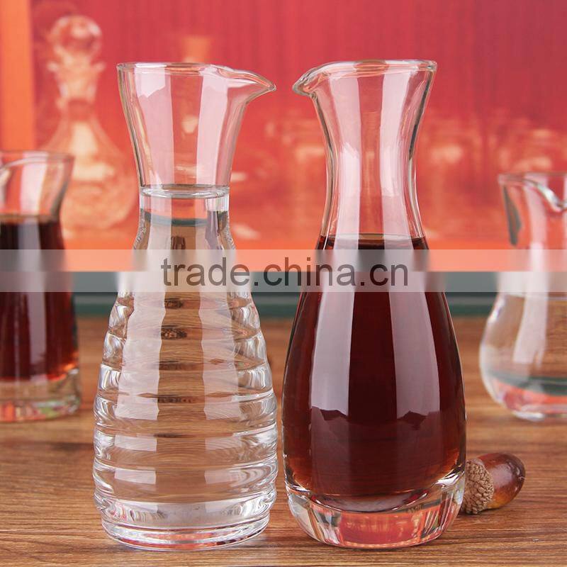 cheap mini wine decanter with handle