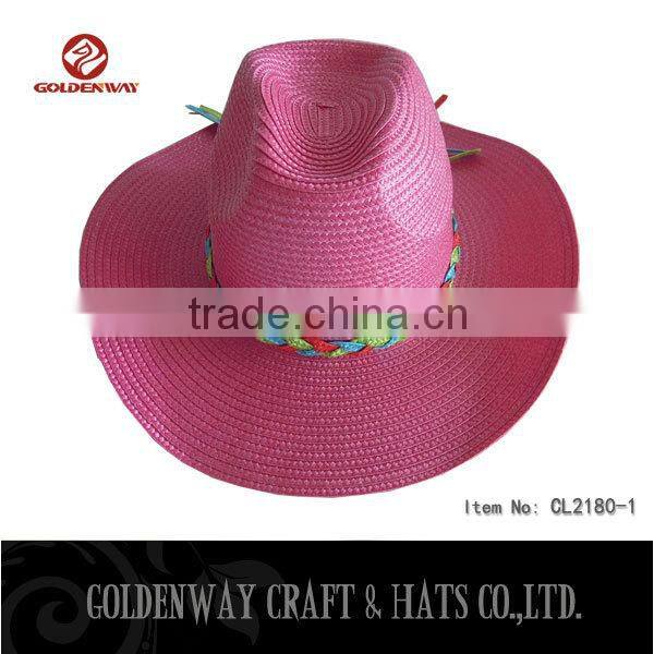 Wholesale ladies cowboy hat for selling