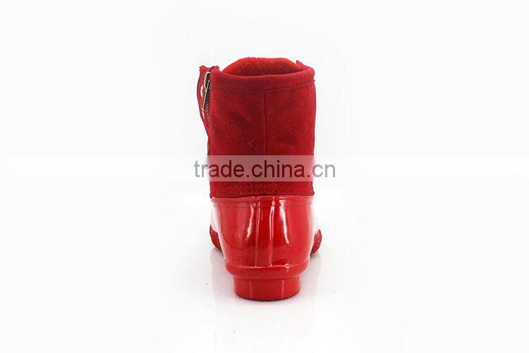 Made in China Customized Designs 100% Natural Rubber Summer Rain Boot Women Fancy
