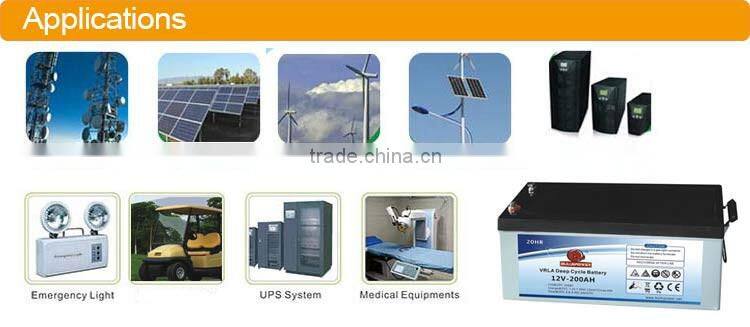 100ah light weight battery 12V 100ah solar power electric accumulator