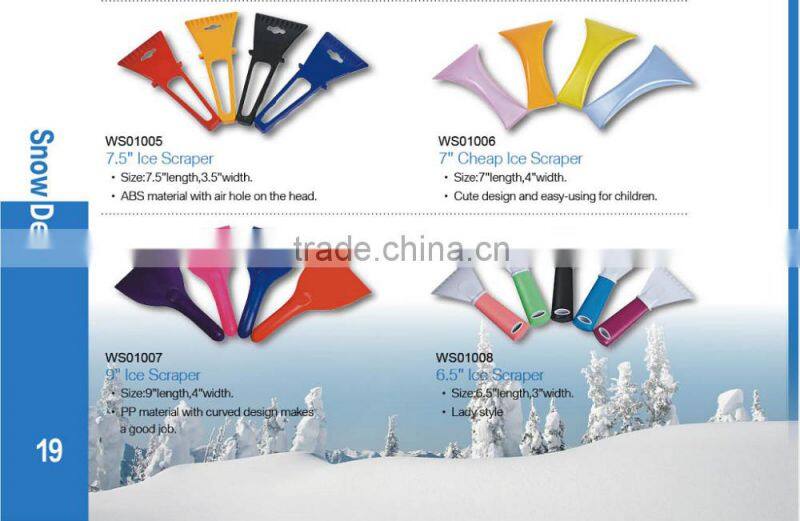 7.5'' economic hanger car ice scraper