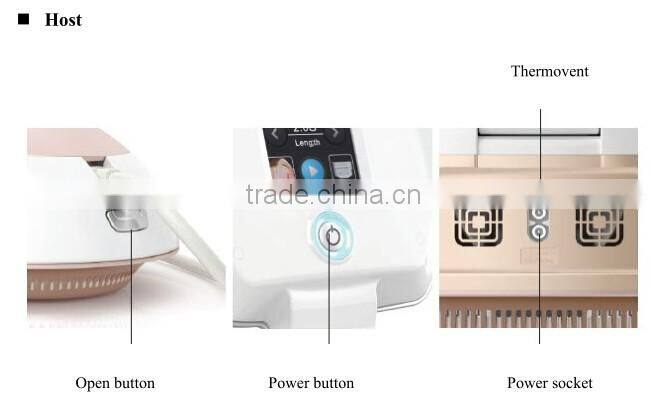 Hot new product portable ultrasound hifu wrinkle removal system / machine hifu
