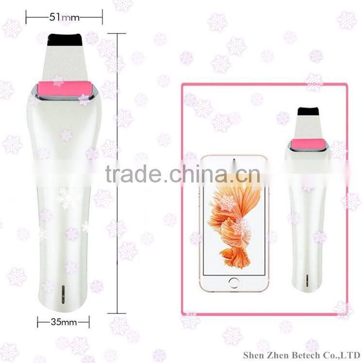 Beauty skin facial Ultrasound skin scrubber ultraschall Beauty machine