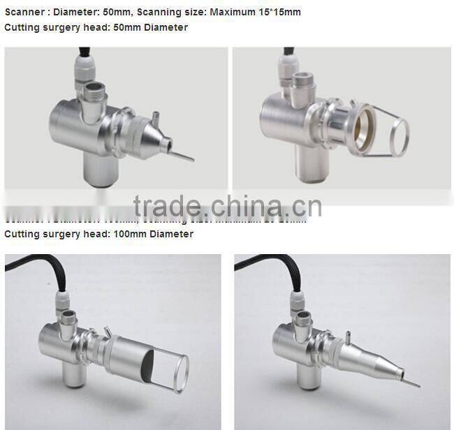 Fractional co2 laser equipment RF mental tube for vaginal rejuvenation/ wrinkle scar acne removal
