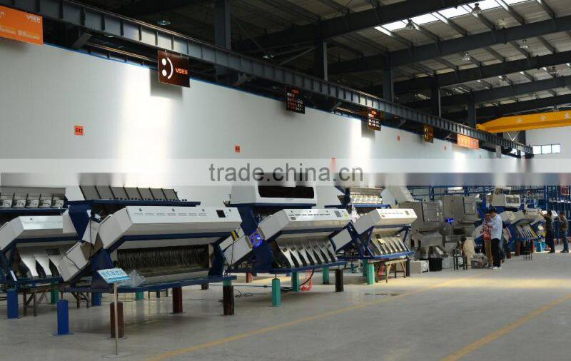 waste plastic recycling color sorter/plastic processing machine/high throughput color sorter