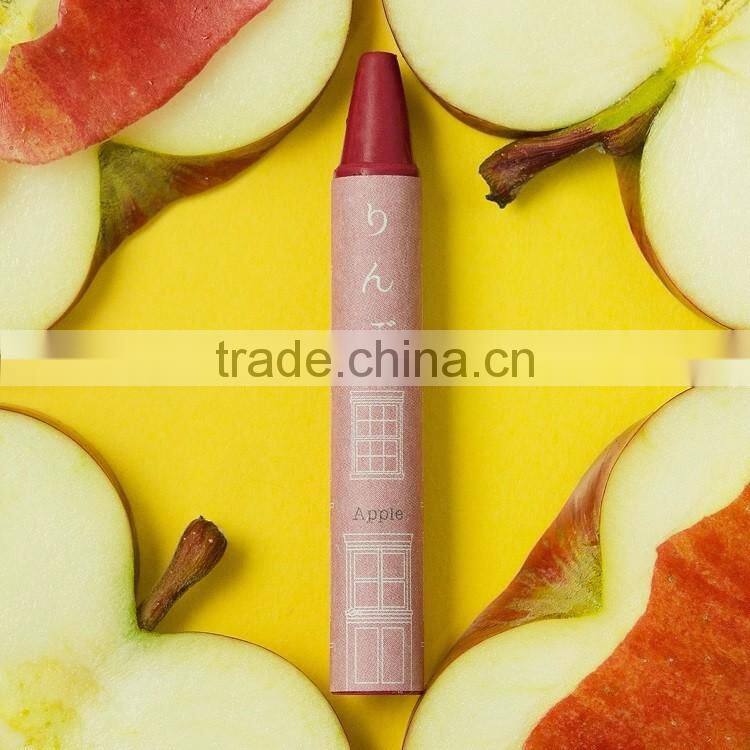 Japanese vegetable crayon pens made with safe ingredients