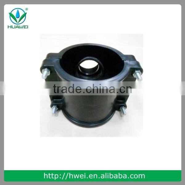 Competitive price saddle clamp compression fittings for PE pipe pvc pipe