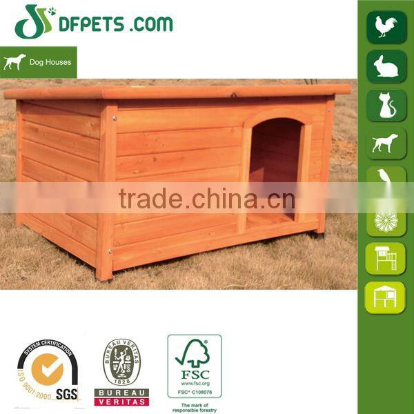 Easy Clean Flat pack Wooden Dog House