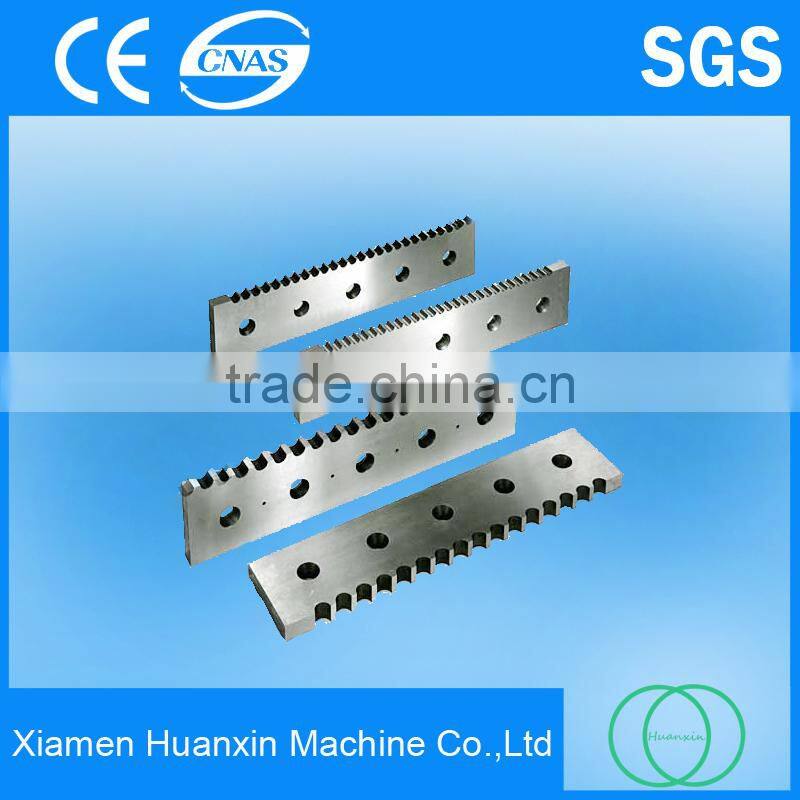 Cutting rebar shear blades