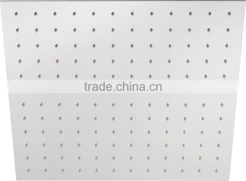 16inch 400mm Stainless Steel 304 SquarebTop Rain Shower Head