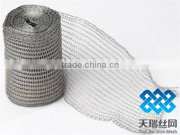 knitted high quality shade net/knitted wire mesh for exhaust systems