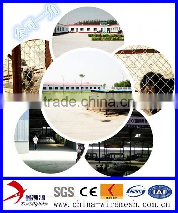 Fence netting for slope protection