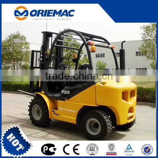 YTO hand manual forklift CPCD40 New Mini Forklift Price