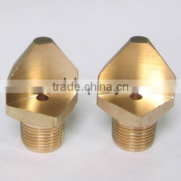 1/8" ,1/4",3/8", 1/2" brass narrow angle flat fan spray jet nozzles