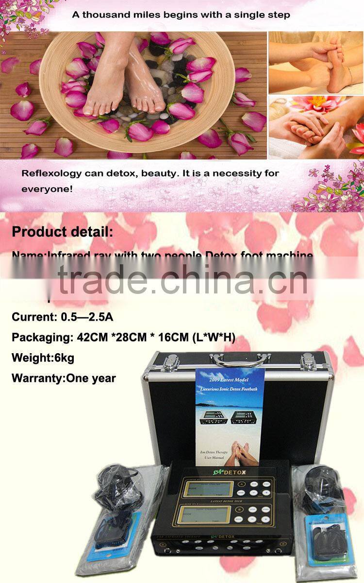 Best selling products body ion cleanse detox foot bath foot spa machine