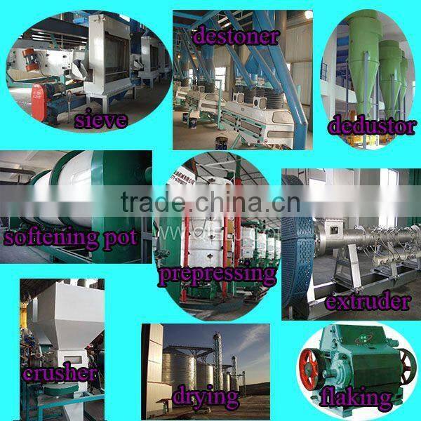 Unique made in QIE rice bran cooking oil equipment
