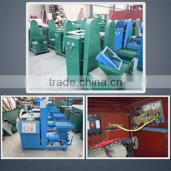 reasonable price biomass sawdust briquette log press